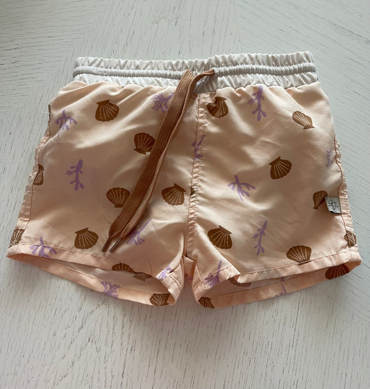 Baby Bade Shorts Rosa Muschel