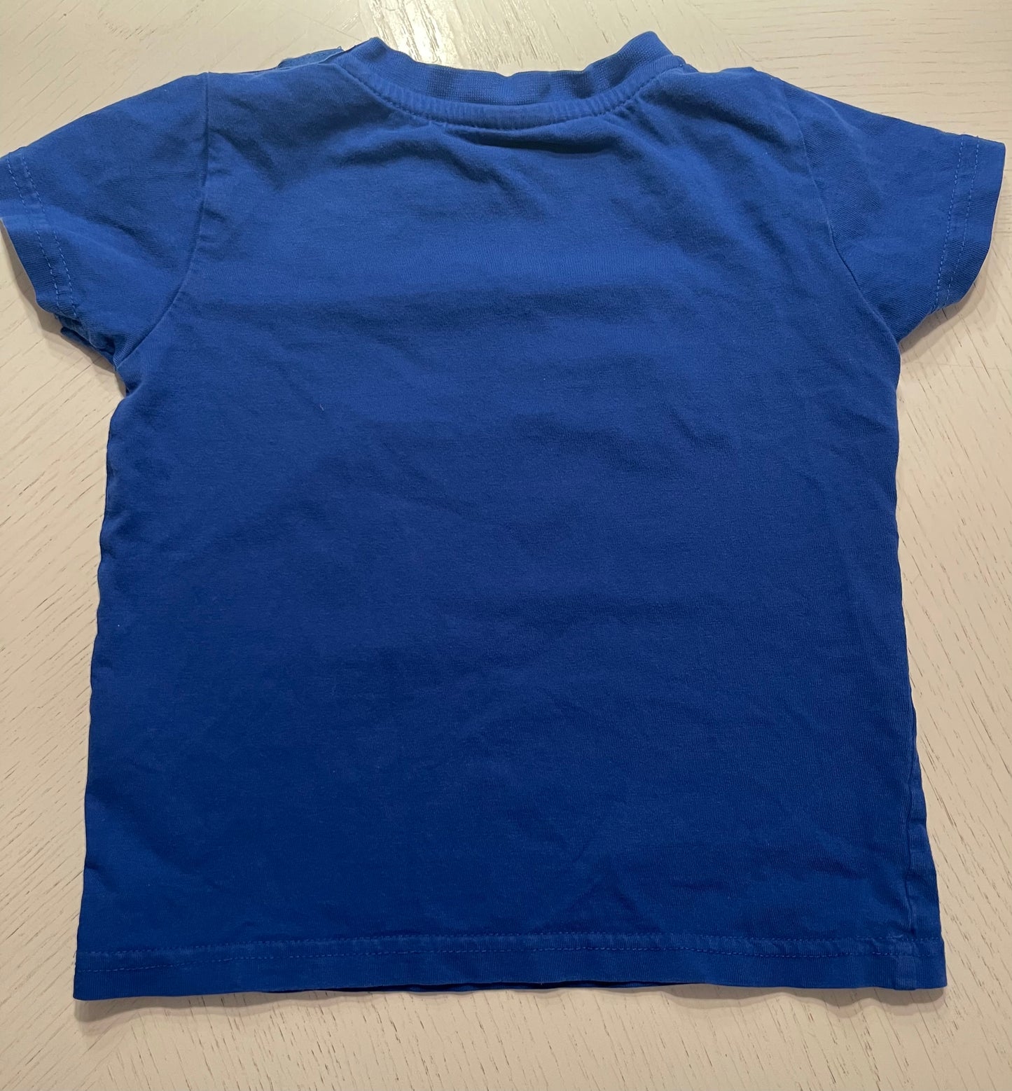 T-Shirt Blau Krabbe 86/92