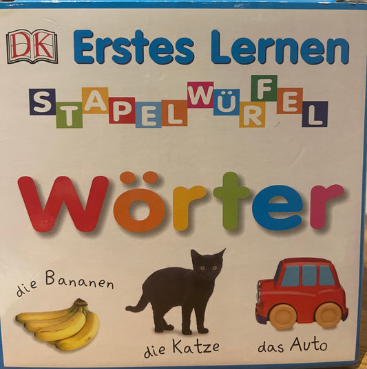 Stapelwürfel Wörter