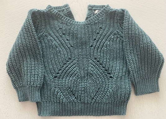 Strickpullover blau 2y