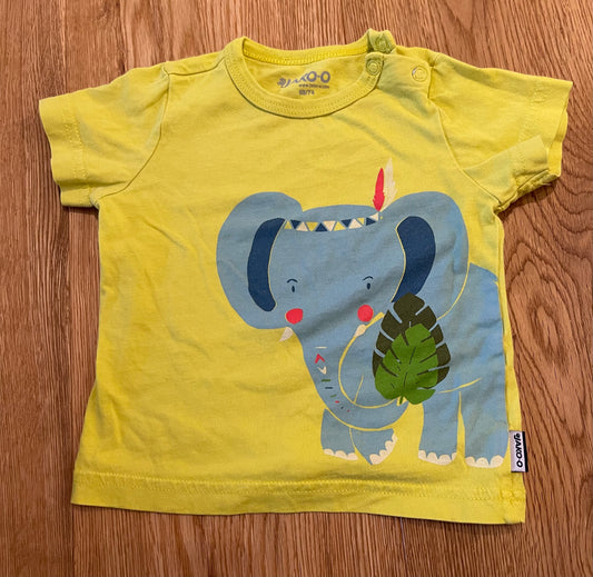 T-Shirt Elefant Gr. 68/74